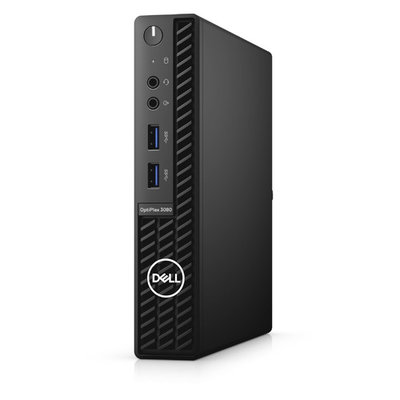 Dell Компьютер DELL Optiplex 3080, Intel Core i3 10105T, DDR4 8ГБ, 256ГБ(SSD), Intel UHD Graphics 630, Windows 10 Professional, черный [3080-9889] 