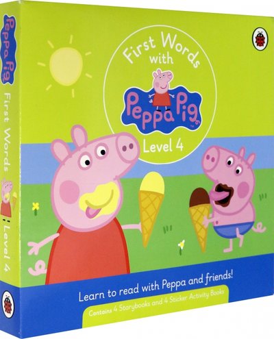 Книга: Random House First Words with Peppa. Level 4. Box Set 9780241511657