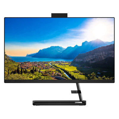 Lenovo Моноблок LENOVO IdeaCentre 3 24ITL6, 23.8", Intel Core i3 1115G4, 4ГБ, 256ГБ SSD, Intel UHD Graphics, DVD-RW, noOS, черный [f0g0000hrk] 
