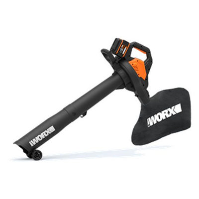 Worx Воздуходувка-пылесос WORX , черный WG583E 
