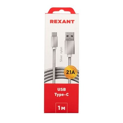 Rexant Кабель REXANT USB-Type-C 2A 1 м 