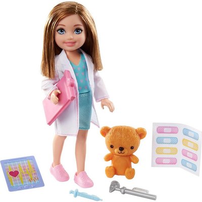Barbie Barbie Кукла Челси карьера "Доктор" GTN86/GTN88