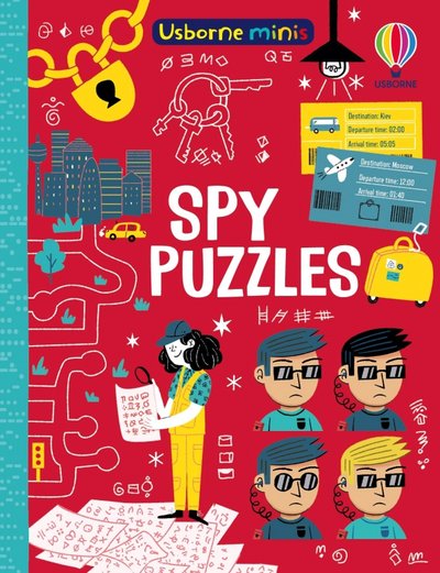 Книга: Usborne Spy Puzzles (Автор не указан) 9781474985345