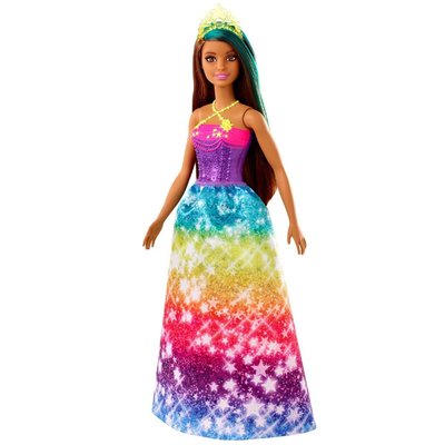 Mattel Barbie Кукла Mattel Barbie GJK14 Барби Кукла "Принцесса" в ярком платье 2 GJK14