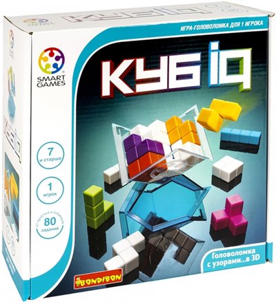 Bondibon Логическая игра Куб-IQ , SG 096 RU/ВВ5262 Bondibon 