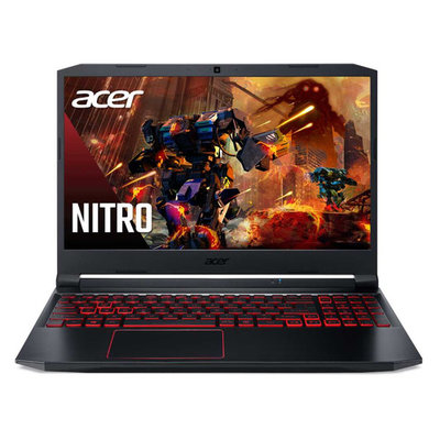 Acer Ноутбук ACER Nitro 5 AN515-55-75BN, 15.6", IPS, Intel Core i7 10750H 2.6ГГц, 16ГБ, 512ГБ SSD, NVIDIA GeForce RTX 3050 Ti - 4096 Мб, Windows 10, , черный NH.QB1ER.002 
