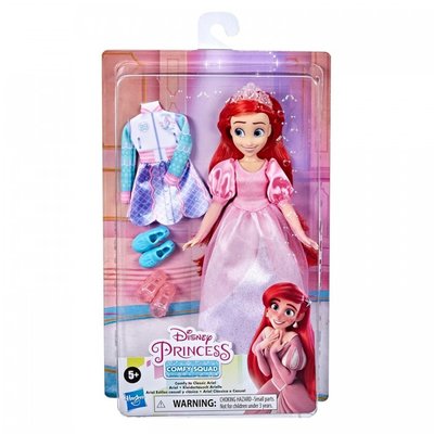 Disney Princess Кукла Hasbro Принцеса Дисней Комфи Ариэль 2 наряда (F23665X0) Disney Princess Кукла Комфи Ариэль 2 наряда F23665X0