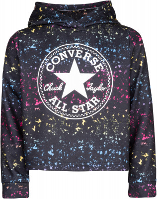CONVERSE Худи для девочек Converse AOP, размер 155 196MDRMBET