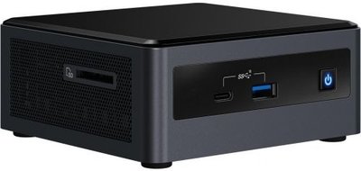 Intel Платформа Intel NUC 10 Performance kit, i5-10210U, 2*DDR4, 2.5" HDD/SSD, M.2, 7.1CH, Glan, WiFi, BT, 2*USB Type-C, 3*USB 3.1, HDMI, EU BXNUC10i5FNHN2 