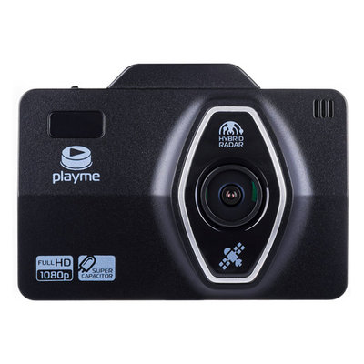 Playme Видеорегистратор с радар-детектором PlayMe , GPS LITE 