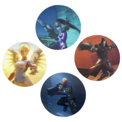 Paladone Подставки Paladone PP5660OW Overwatch 3D Coasters 