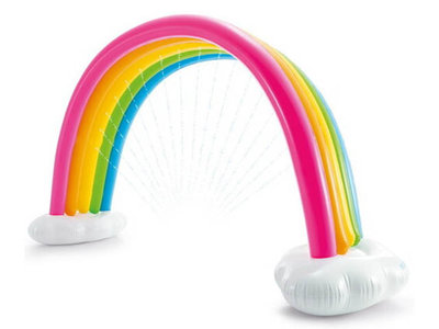 Intex Игровой центр Intex Радуга с разбрызгивателем 300х109х180cm 56597 Радуга (цветной) 