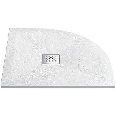 Vincea Душевой поддон из искусственного камня Vincea 100x100 VST-4SQ1010W+Vsph-D132 Белый матовый VST-4SQ1010W+Vsph-D132