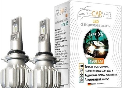 Recarver Recarver LED Type X5 HB4 4500 lm RTX5LED70HB4-2