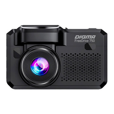 Digma Видеорегистратор с радар-детектором Digma Freedrive 750, GPS 