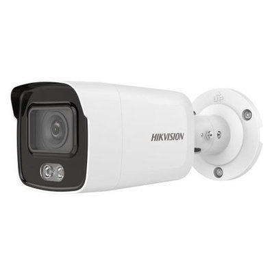 Hikvision Видеокамера IP Hikvision , 1080p, 4 мм, белый DS-2CD2027G2-LU(C)(4MM) 