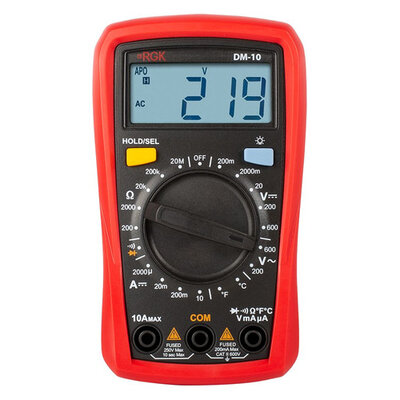 Rgk Мультиметр RGK DM-10 [776554] 