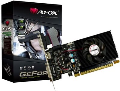 AFOX Видеокарта PCI-E Afox 1GB DDR3 128bit 40nm 628/1600MHz DVI-D/HDMI/D-SUB RTL GeForce GT 220 (AF220-1024D3L4) AF220-1024D3L4