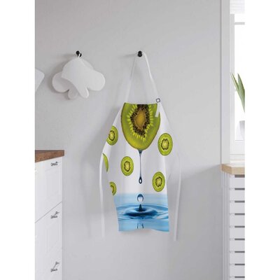 JoyArty Кухонный фартук JOYARTY Фартук женский для готовки Море киви 65х65х28 см ap_7445