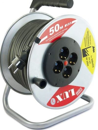 LUX LUX К4-Е-50 ПВС 3x1.5 50 м (оранжевый) 