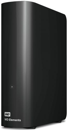 Western Digital Внешний жесткий диск 3.5'' Western Digital WD Elements Desktop 16TB USB 3.0 черный WDBWLG0160HBK-EESN 