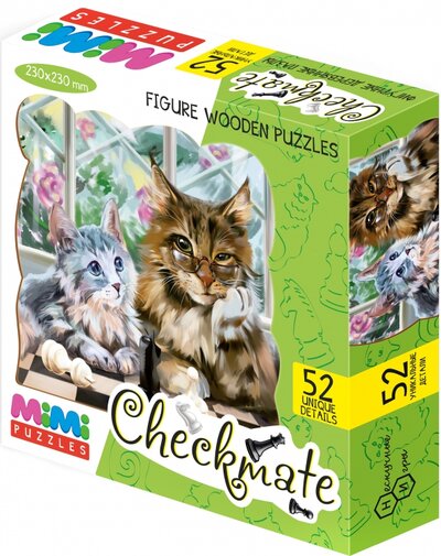 Нескучные игры МимиПазл. 8420 Шахматы (CHECKMATE) Нескучные игры Mimi Puzzles Checkmate 