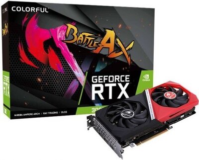 Colorful Видеокарта PCI-E Colorful 12GB GDDR6 192bit 8nm 1320/15000MHz HDMI/3*DP GeForce RTX 3060 NB DUO (RTX 3060 NB DUO 12G V2 L-V) RTX 3060 NB DUO 12G V2 L-V