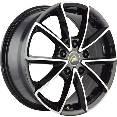 CrossStreet Колесный диск CrossStreet CR01 6xR15 4x100 ET50 DIA60.1 CR01 6x15/4x100 D60.1 ET50 BKF 9131547