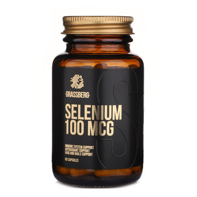 Grassberg БАД GRASSBERG Selenium, капсулы, 60шт, без вкуса 