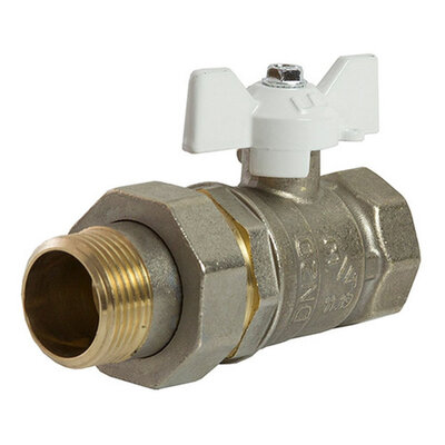 LD Кран LD прох.запор. 1/2" внутр/наруж резьб. 543474 