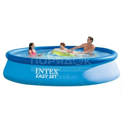 Intex Бассейн Intex Бассейн INTEX Easy Set 28143NP (396x84), 396х84 см, 396х84 см Easy Set 28143 (голубой) 