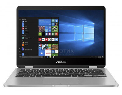 ASUS Ноутбук ASUS VivoBook Flip 14 TP401MA-EC404T (14.00 IPS (LED)/ Pentium Quad Core N5030 1100MHz/ 4096Mb/ SSD / Intel UHD Graphics 605 64Mb) MS Windows 10 Home (64-bit) [90NB0IV1-M10890] 90NB0IV1-M10890