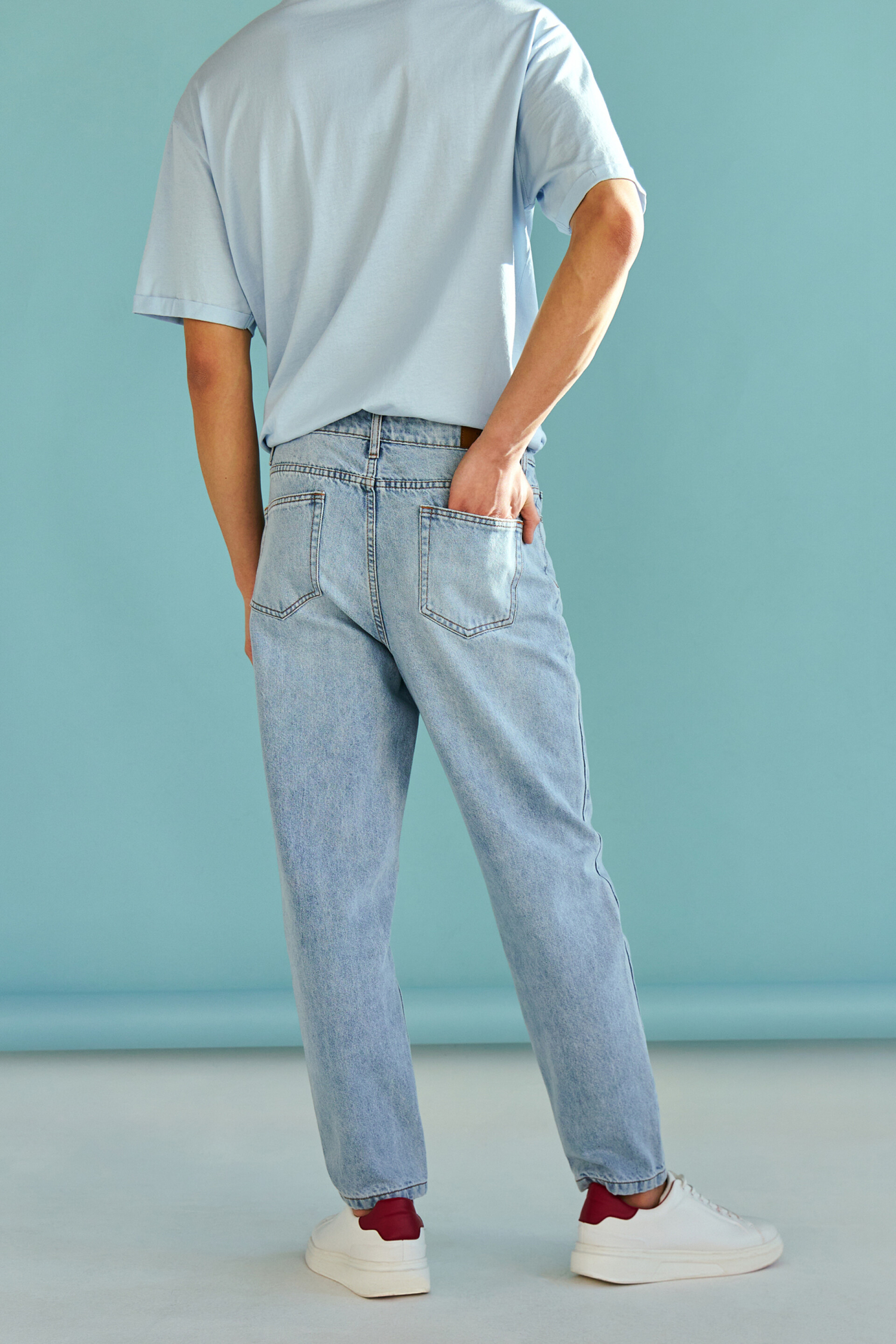 Брюки джинсовые мужские befree индиго (размер: 32) (2229425731$D) купить -SKU10713090