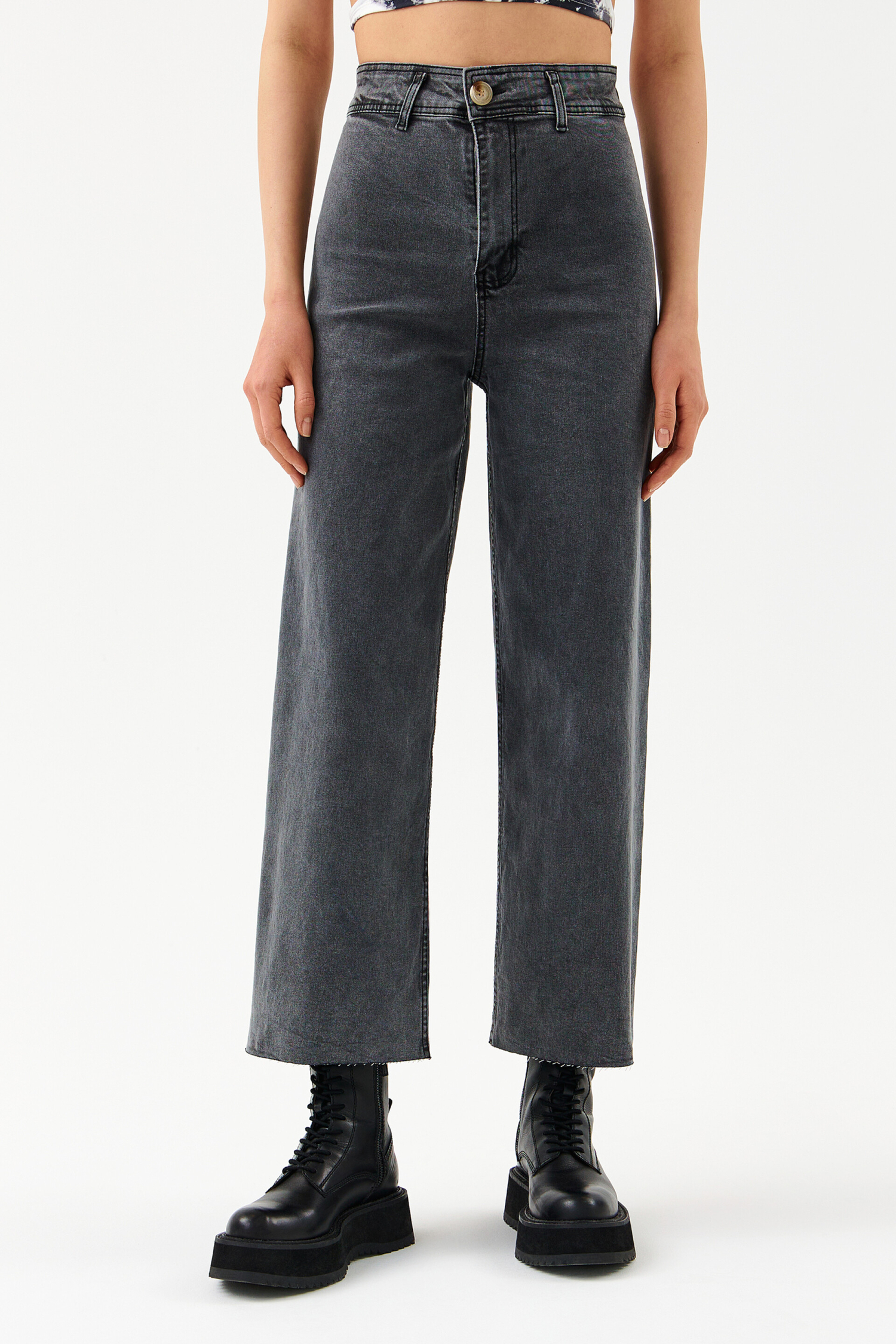Брюки джинсовые женские befree светло-серый (размер: XL) (2221124734)купить - SKU10713127