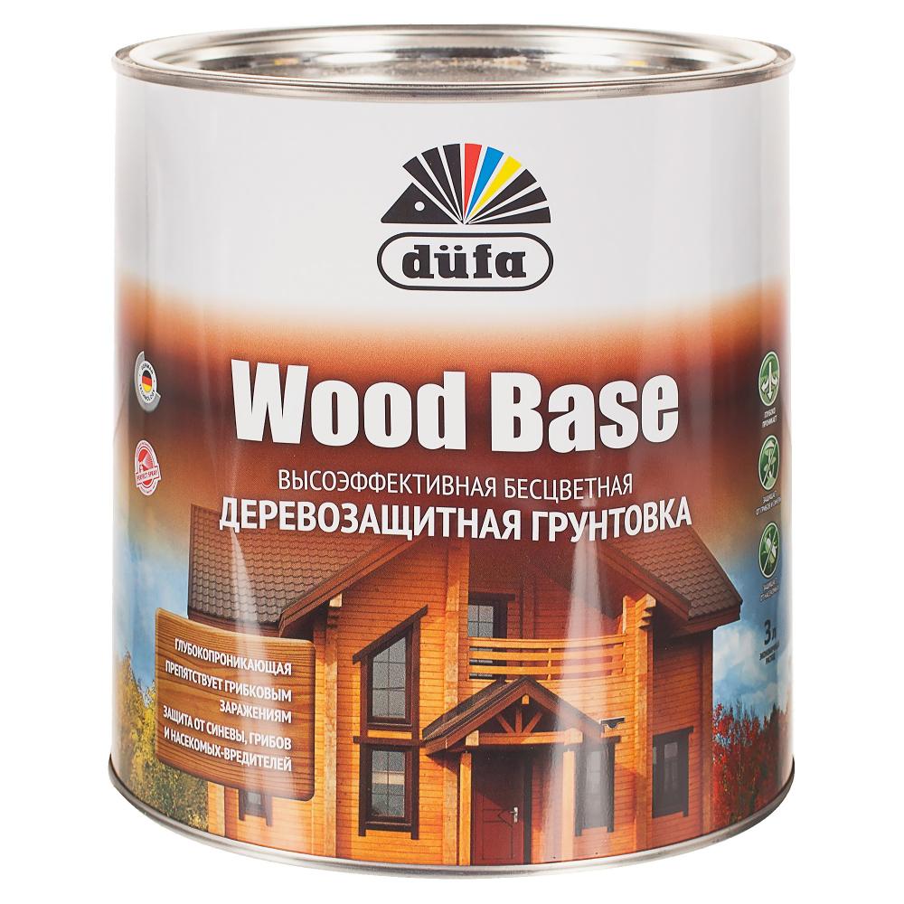 Base c. "Dufa" грунтовка “Wood Base” с биоцидом; бесцветная 2л. Грунтовка Dufa Wood Base 3 л. Грунт для защиты древесины Dufa Wood Base с биоцидом. Dufa Wood Base 10 л.