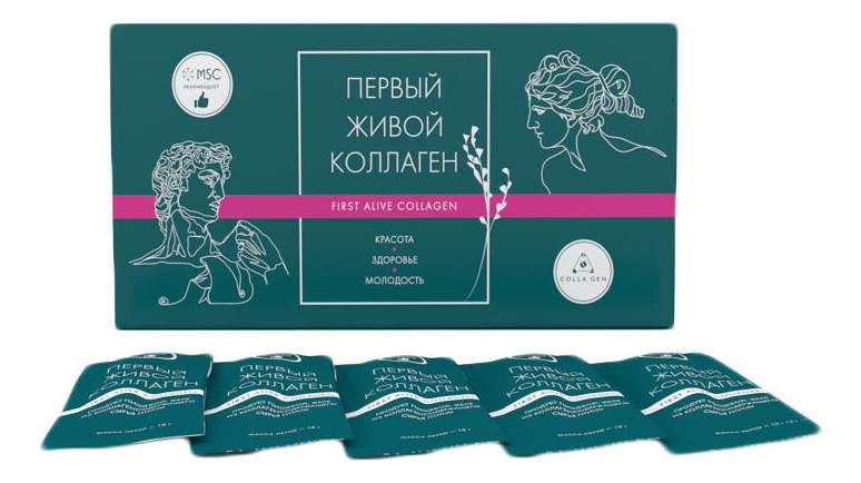 Первый Живой Коллаген Малина Купить