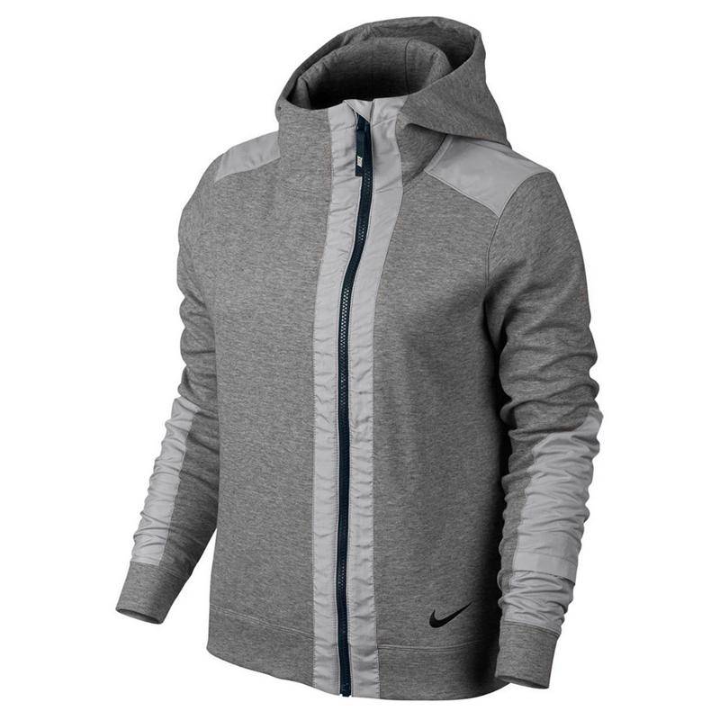 Nike zip Hoodie Grey