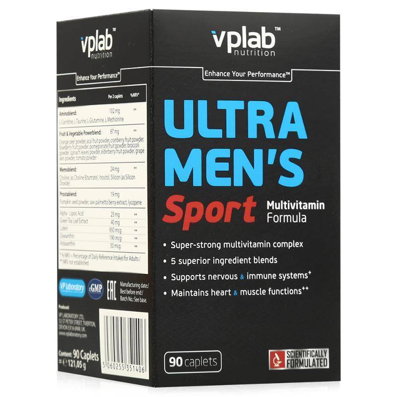 Ultra men sport витамины