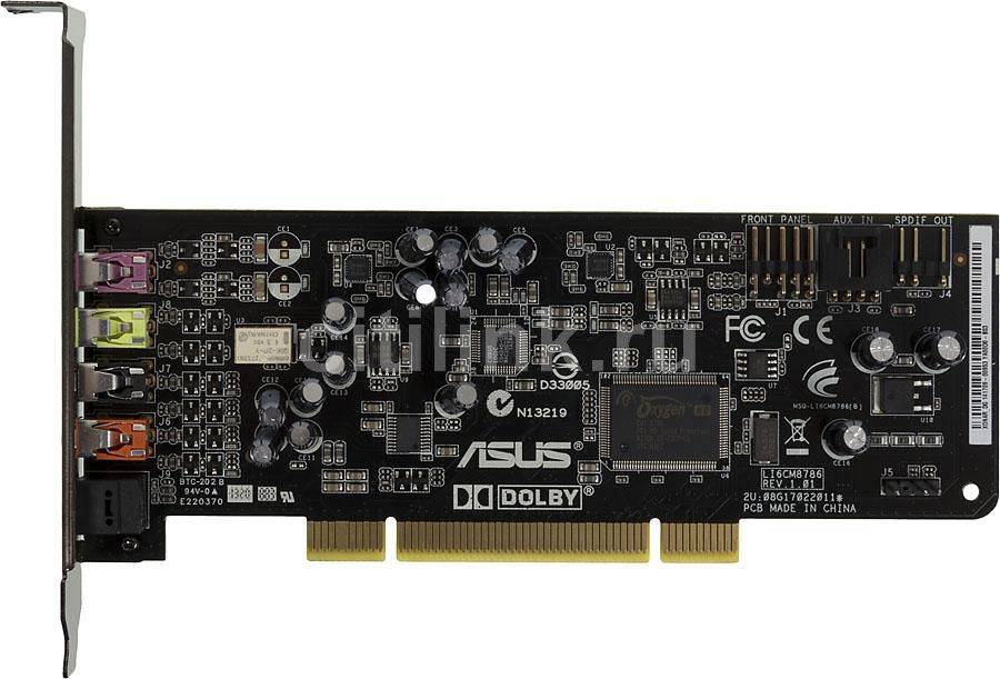Звуковая карта asus xonar dg