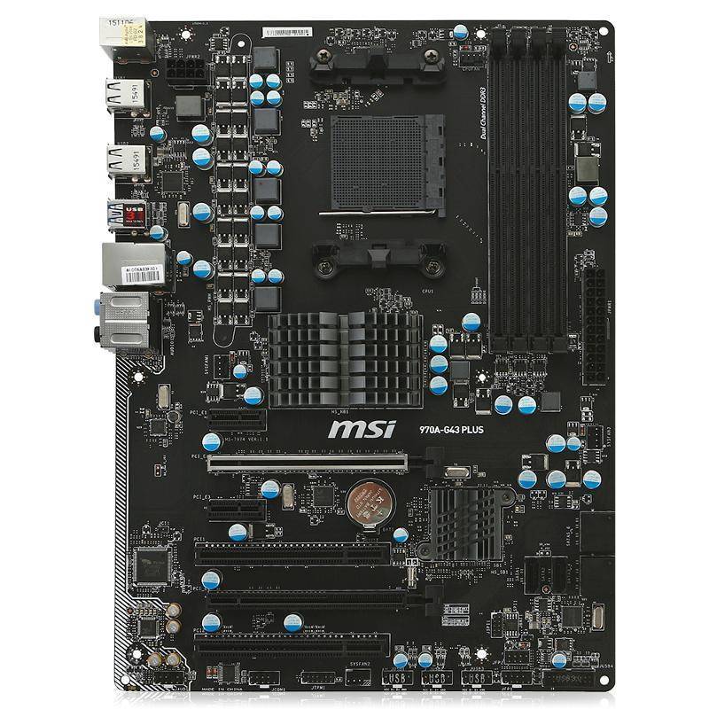 Материнская плата msi 970a g43 нет изображения