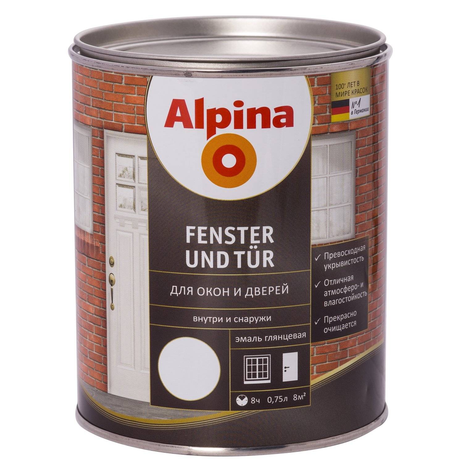 Краска Alpina по металлу и ржавчине