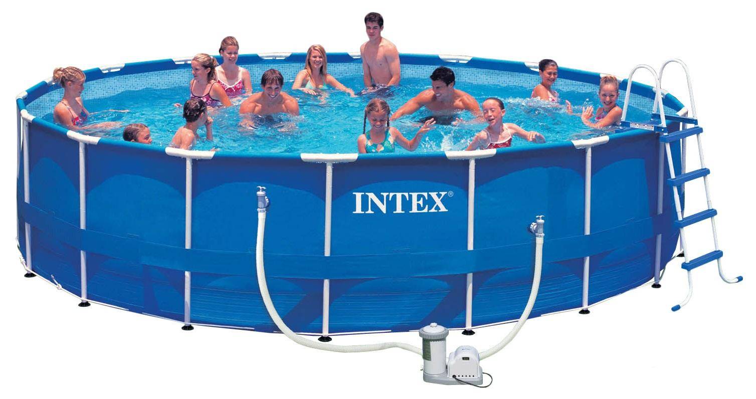 Бассейн каркасный Intex 732х366х132см