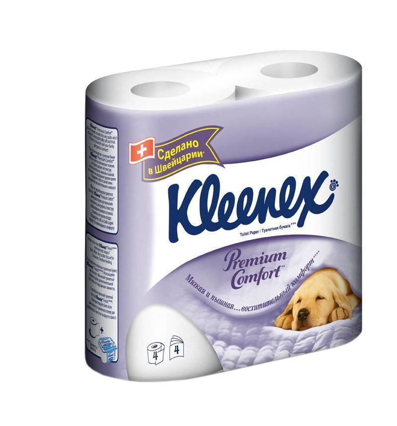 Туалетная бумага 4 х слойная купить. Kleenex 4 шт. Туалетная бумага 4-х слойная "Premium Comfort". Туалетной бумаги Kleenex Premium Comfort. Туалетная бумага Клинекс премиум комфорт. Туалетная бумага Клинекс премиум 2 слойная.