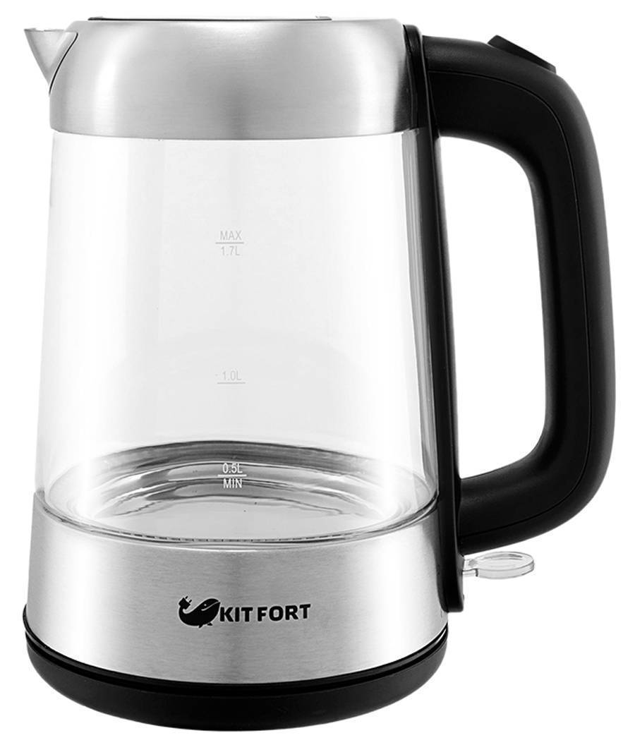 Китфорт kt. Электрочайник Kitfort KT-610. Китфорт чайник прозрачный с подсветкой черный серебристо-черный. Термопот Kitfort кт-2504.