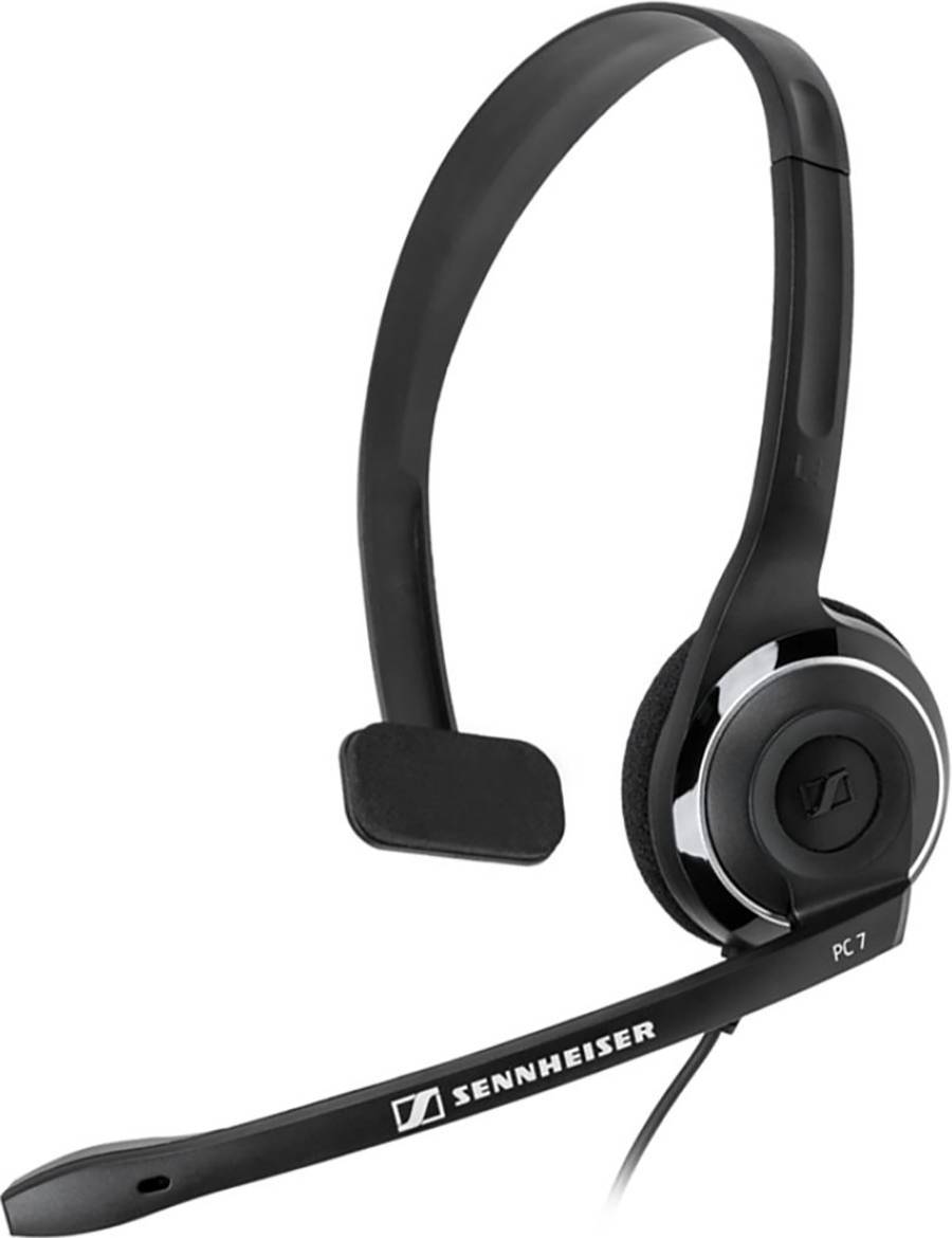 Headsets pc. Проводная моногарнитура Sennheiser pc7 черный. Sennheiser PC 7 USB. Sennheiser PC 7 USB [504196]. Гарнитура Sennheiser PC 7.