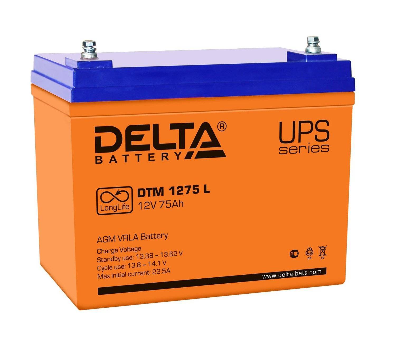 Купить Аккумулятор Delta 12 12