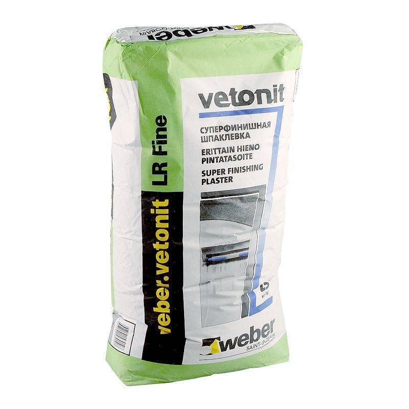 Цементная шпаклевка vetonit vh