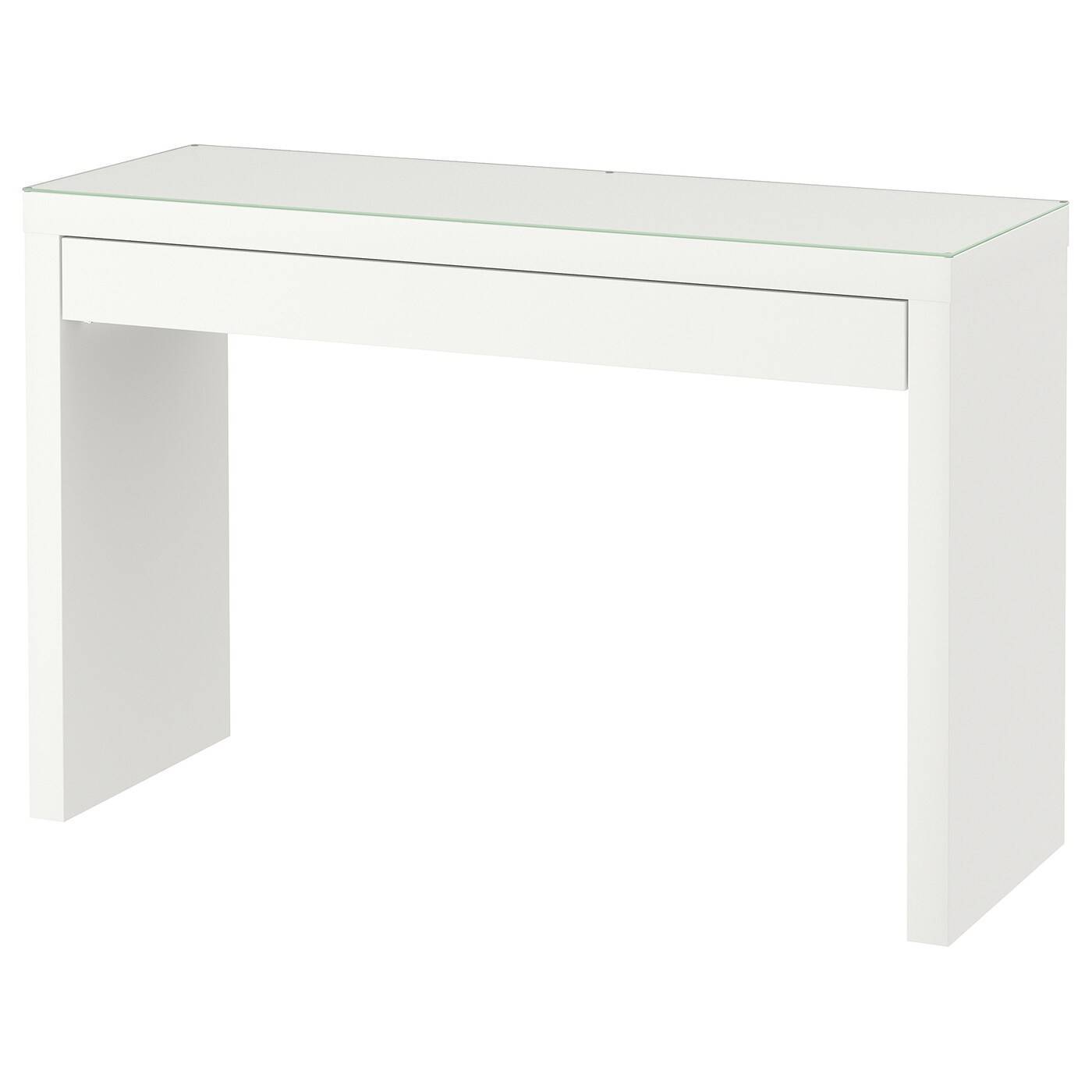 Мальм письменный стол белый 140x65 см - фото
