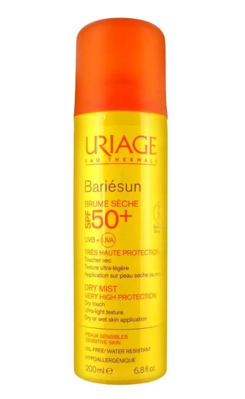 Урьяж дымка. Uriage Bariésun Spray SPF 50. Uriage Bariesun спрей. Uriage солнцезащитный спрей. Урьяж солнцезащитный спрей дымка.