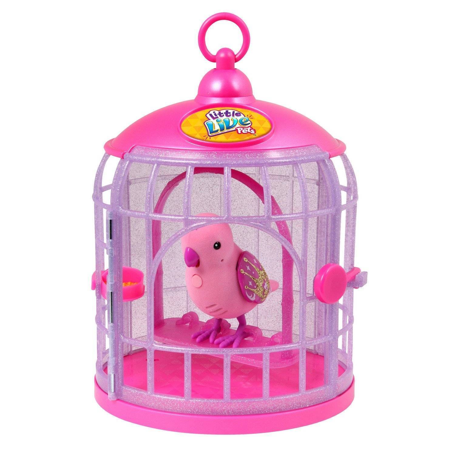 Pink pets. Little Live Pets птичка принцесса.